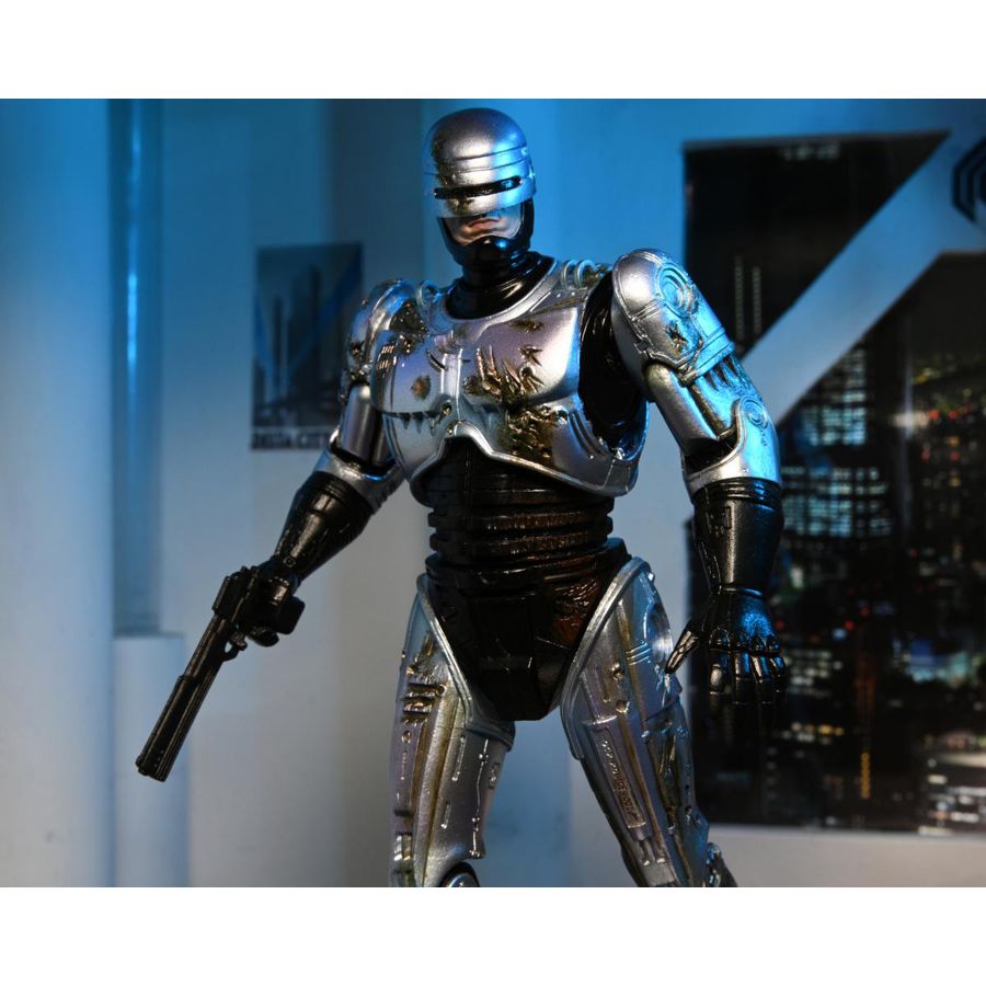 Robocop - Ultimate RoboCop with Chair Battle Damaged Actionfigur