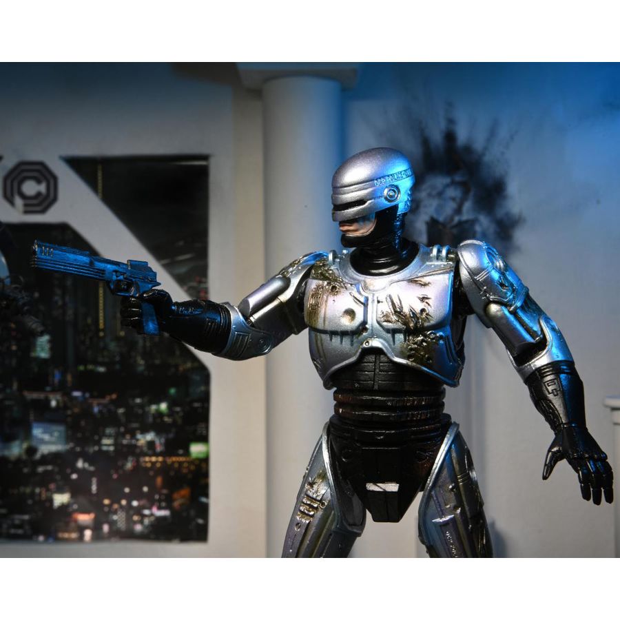 Robocop - Ultimate RoboCop with Chair Battle Damaged Actionfigur