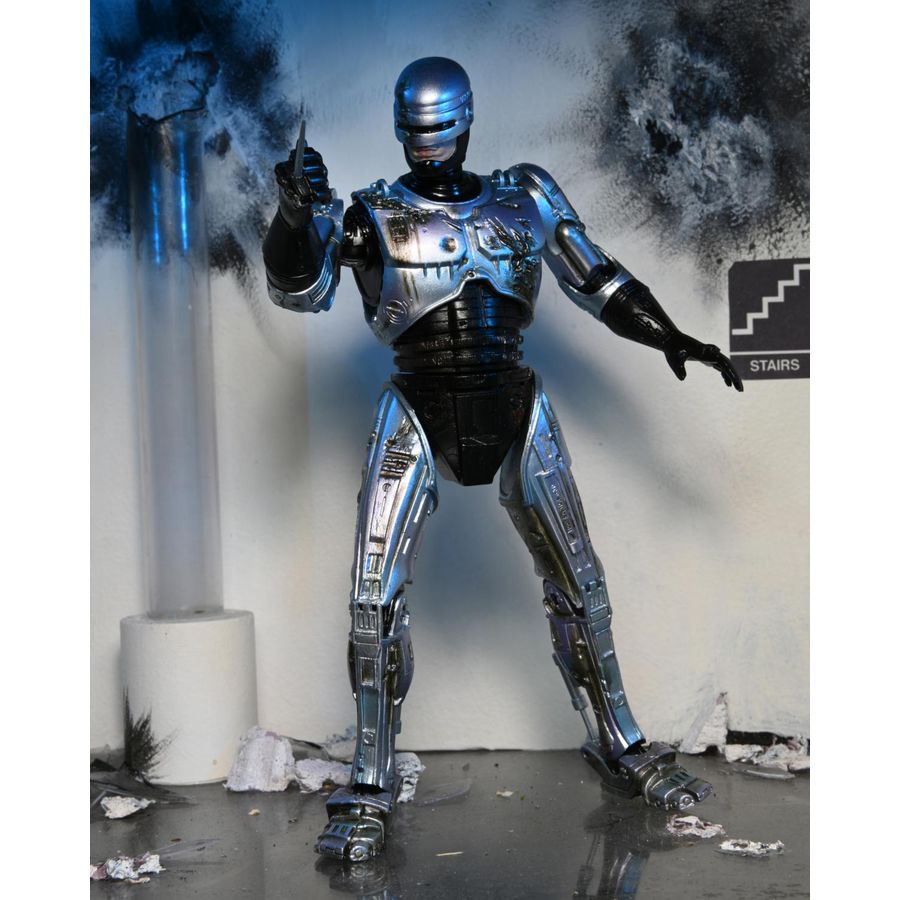 Robocop - Ultimate RoboCop with Chair Battle Damaged Actionfigur