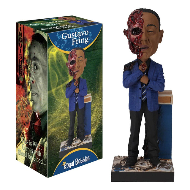 Royal Bobbles Breaking Bad Gus Fring Face Off Wackelkopffigur 20 cm