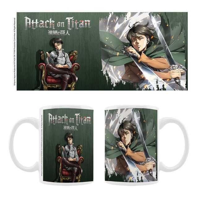 Sakami Merchandise Attack on Titan Levi Keramiktasse