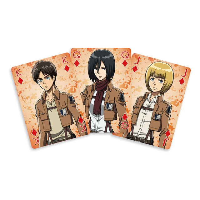 Sakami Merchandise Attack On Titan Spielkarten