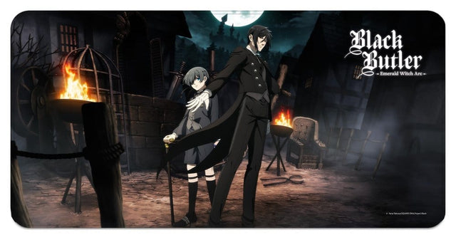 Sakami Merchandise Black Butler Emerald Witch Arc Sebastian & Ciel XXL Mauspad