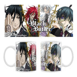 Sakami Merchandise Black Butler Sebastian Grell Ash Ciel Keramiktasse