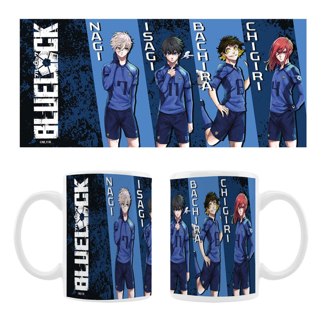 Sakami Merchandise Blue Lock Nagi Isagi Bachira & Chigiri Keramiktasse