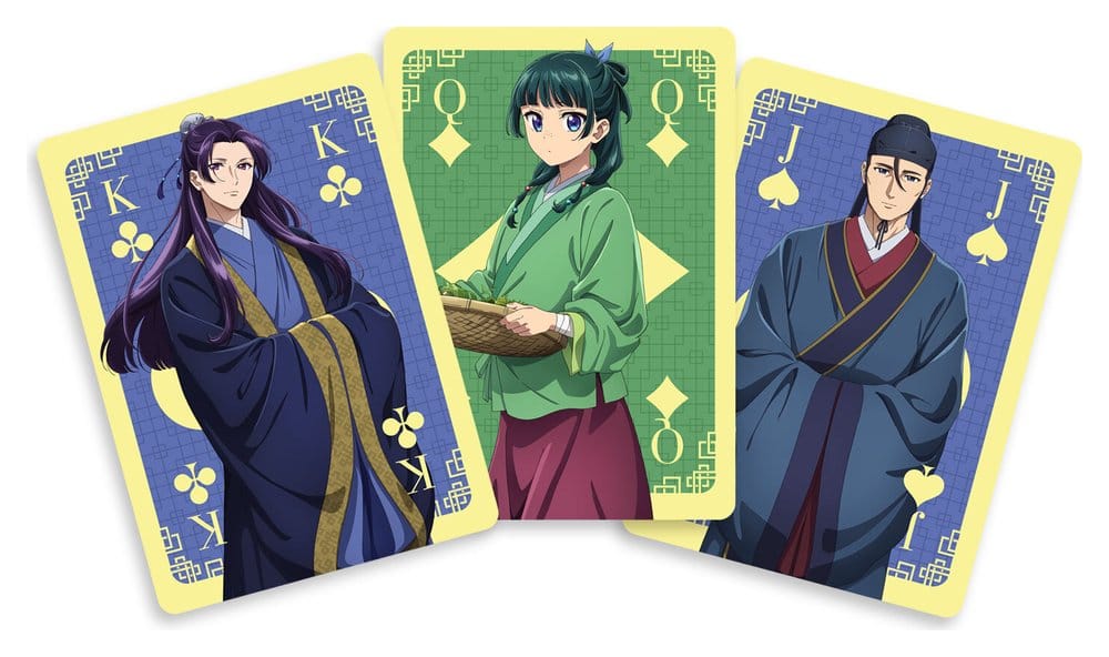 Sakami Merchandise Die Tagebücher der Apothekerin French-suited Deck Holographic 54 Cards Spielkarten