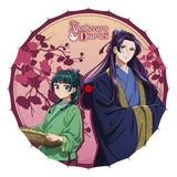 Sakami Merchandise Die Tagebücher der Apothekerin Maomao & Jinshi Japanischer Papierschirm