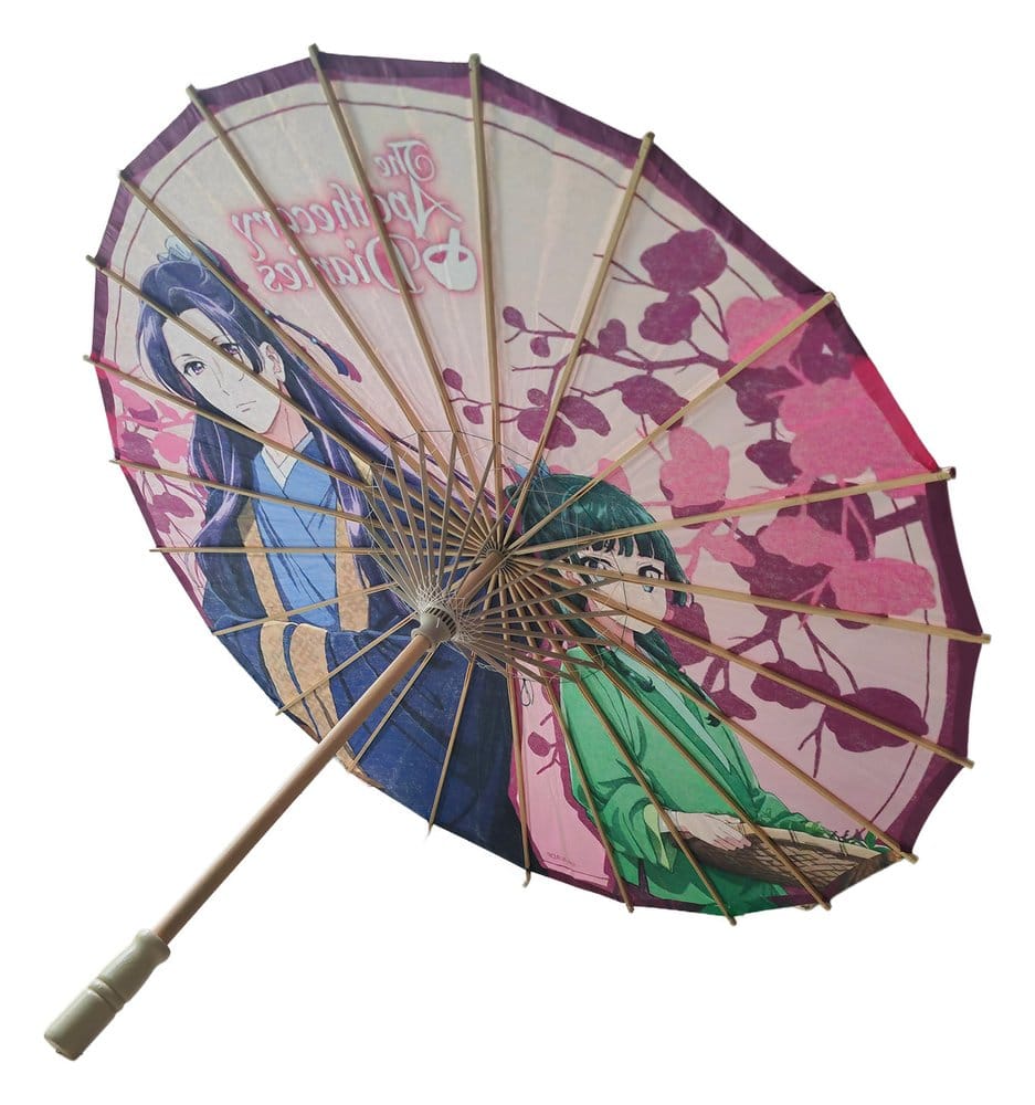 Sakami Merchandise Die Tagebücher der Apothekerin Maomao & Jinshi Japanischer Papierschirm