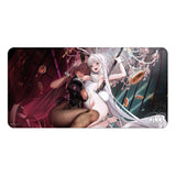 Sakami Merchandise Goddess Of Victory Nikke XXL Blanc & Noir Mousepad