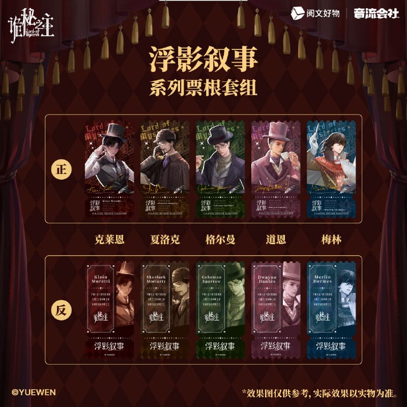 Sakami Merchandise Lord Of The Mysteries Blind Box Display Ansteckpin (5)