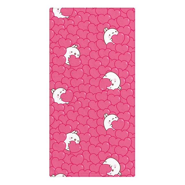 Sakami Merchandise Molang Hearts Handtuch