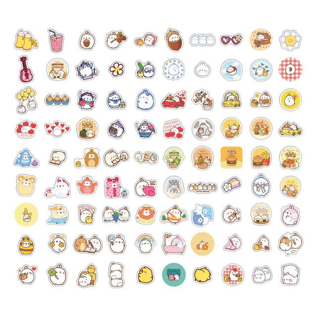 Sakami Merchandise Molang Sweet Moments Sticker Pack