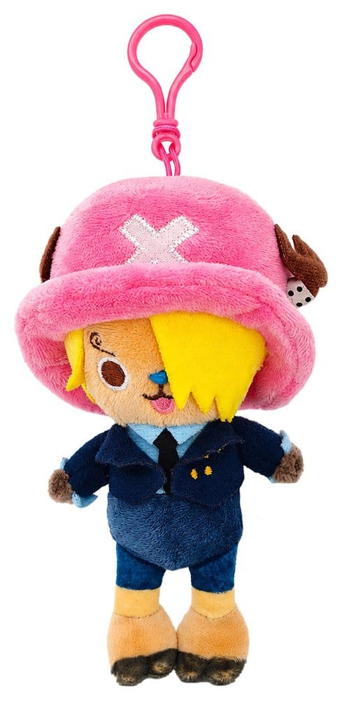 Sakami Merchandise One Piece Plüsch-Schlüsselanhänger Blind Box Display (6)