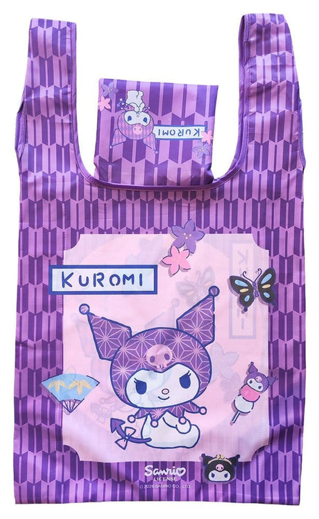Sakami Merchandise Sanrio Kuromi Japanese Foldable Tragetasche