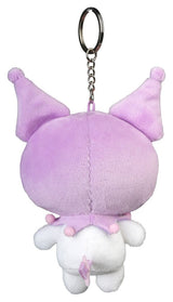 Sakami Merchandise Sanrio Kuromi Kawaii Plüsch-Schlüsselanhänger