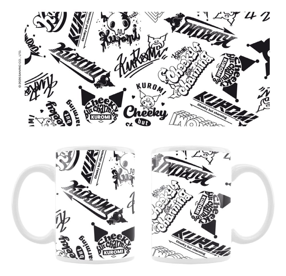 Sakami Merchandise Sanrio Street Logos Kuromi Tasse