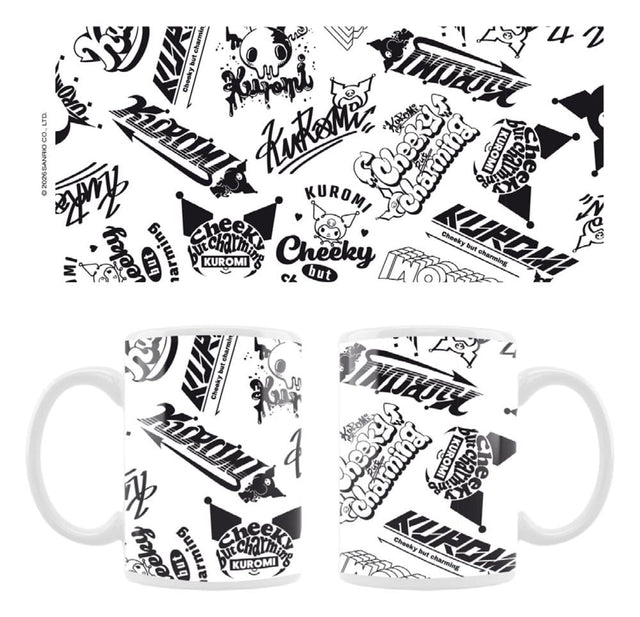 Sakami Merchandise Sanrio Street Logos Kuromi Tasse
