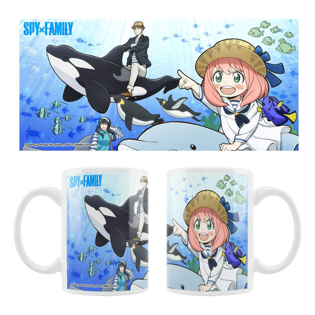 Sakami Merchandise Spy X Family Sea Animals Keramiktasse