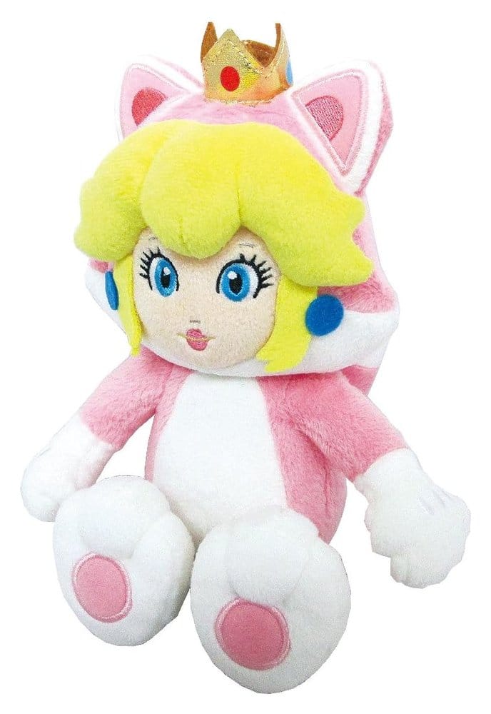Sanei Super Mario Cat Peach Plüschfigur