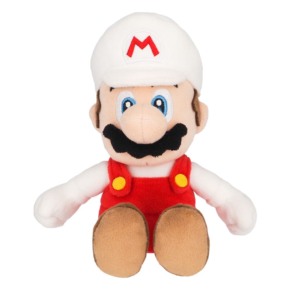 Sanei Super Mario Mario Fire Plüschfigur