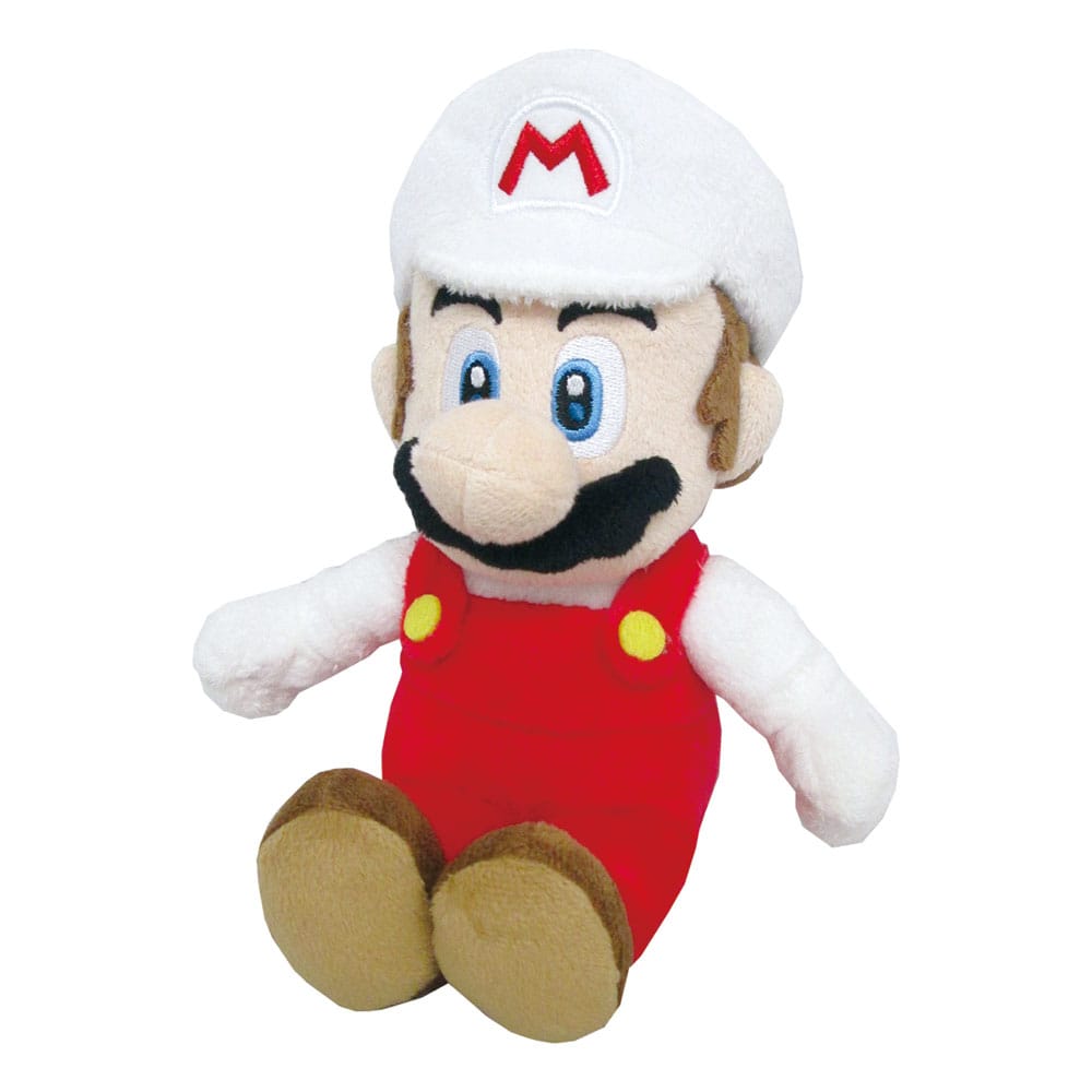 Sanei Super Mario Mario Fire Plüschfigur