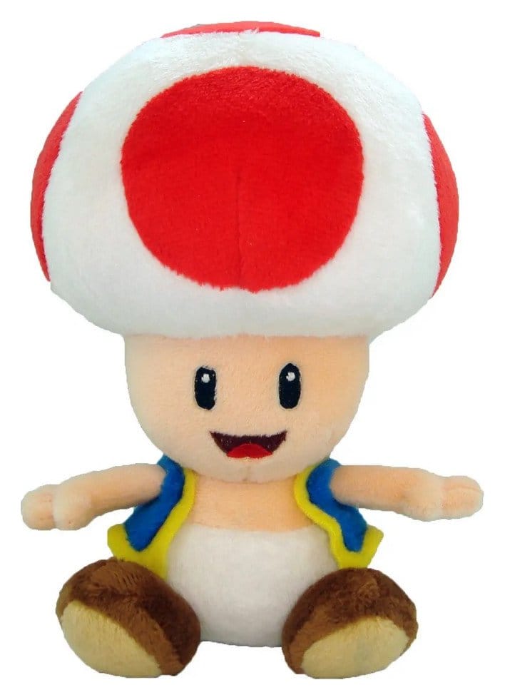 Sanei Super Mario Toad Plüschfigur
