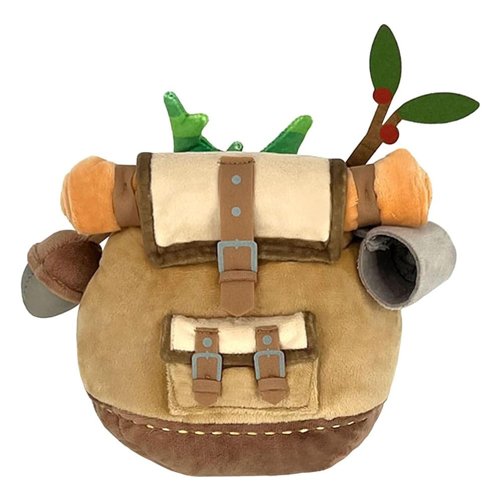 Sanei The Legend of Zelda Tears of the Kingdom ZP04 Korok with Backpack Brown Plüschfigur
