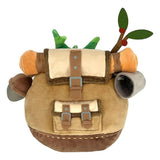 Sanei The Legend of Zelda Tears of the Kingdom ZP04 Korok with Backpack Brown Plüschfigur
