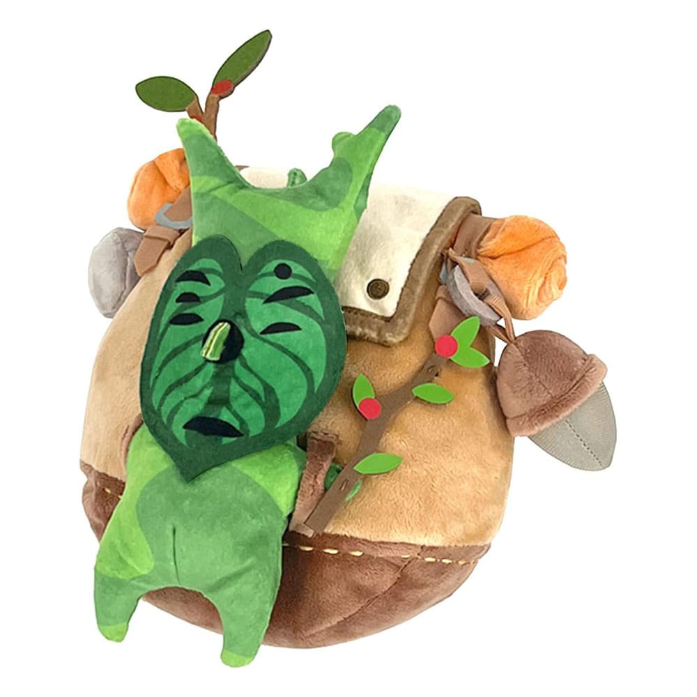 Sanei The Legend of Zelda Tears of the Kingdom ZP04 Korok with Backpack Brown Plüschfigur