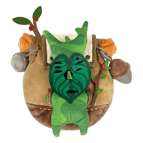Sanei The Legend of Zelda Tears of the Kingdom ZP04 Korok with Backpack Brown Plüschfigur