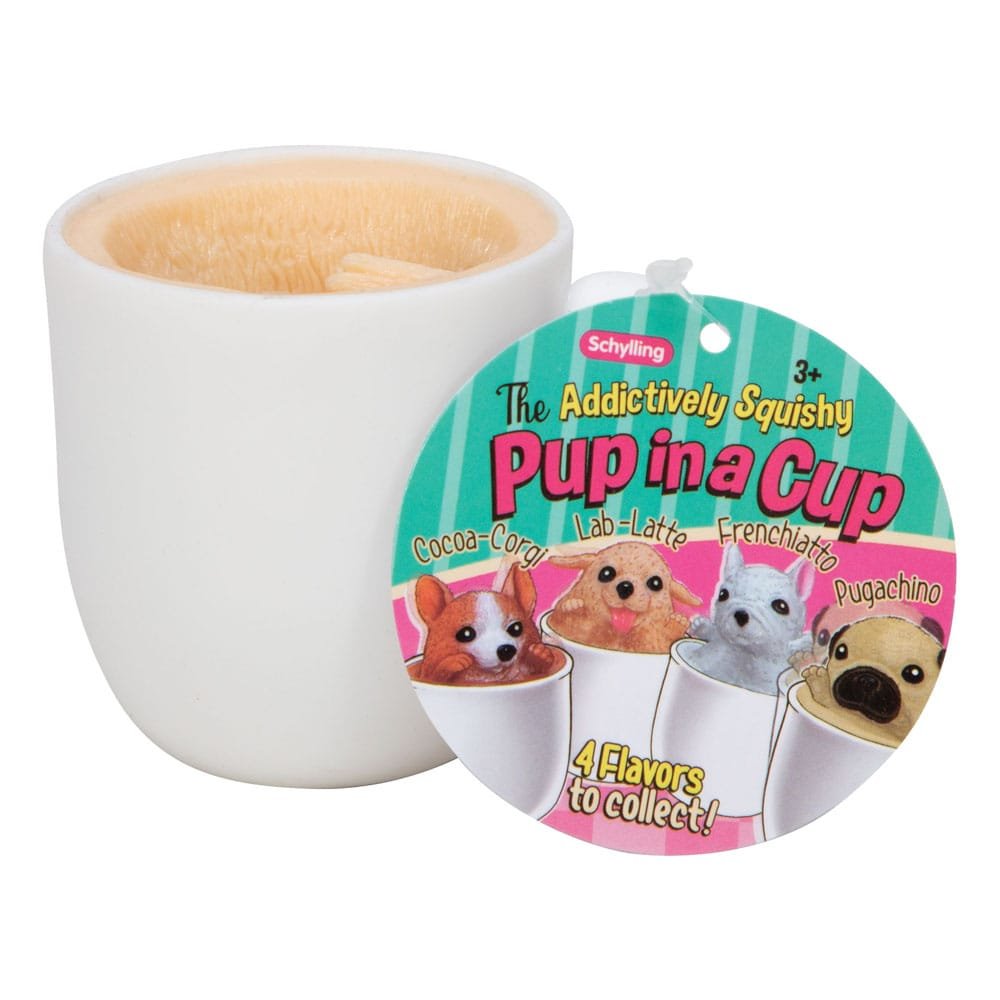 Schylling Pup in a Cup Anti-Stress-Figur