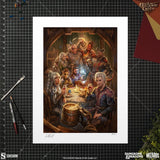 Sideshow Collectibles Baldur’s Gate III The Elfsong Tavern Kunstdruck