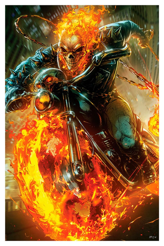 Sideshow Collectibles Cosmic Ghost Rider Marvel Kunstdruck