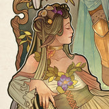 Sideshow Collectibles Critical Role Ashley Johnson 10th Anniversary Nouveau Illustrations Kunstdruck