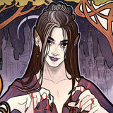Sideshow Collectibles Critical Role Marisha Ray 10th Anniversary Art Nouveau Illustrations Kunstdruck