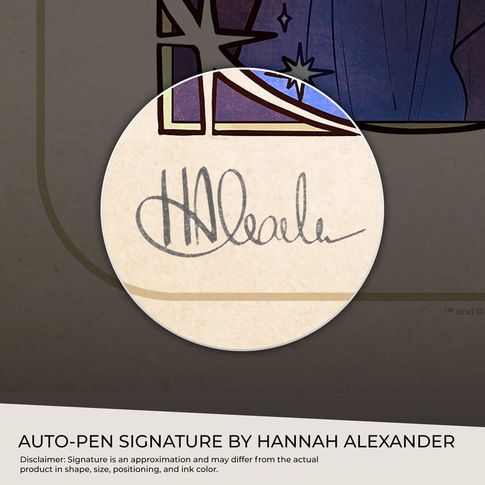 Sideshow Collectibles Critical Role Matthew Mercer 10th Anniversary Art Nouveau ungerahmt Kunstdruck