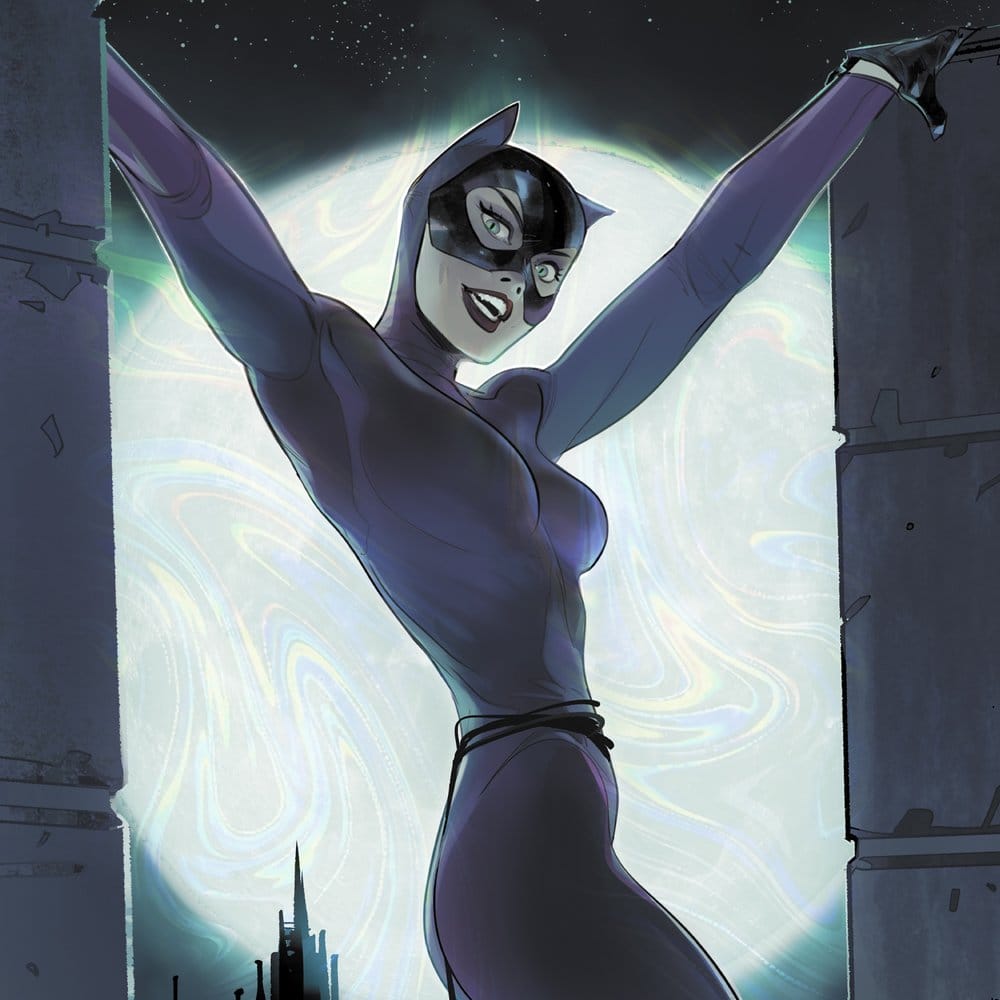 Sideshow Collectibles DC Comics Catwoman: Nine Lives Ungerahmt Kunstdruck