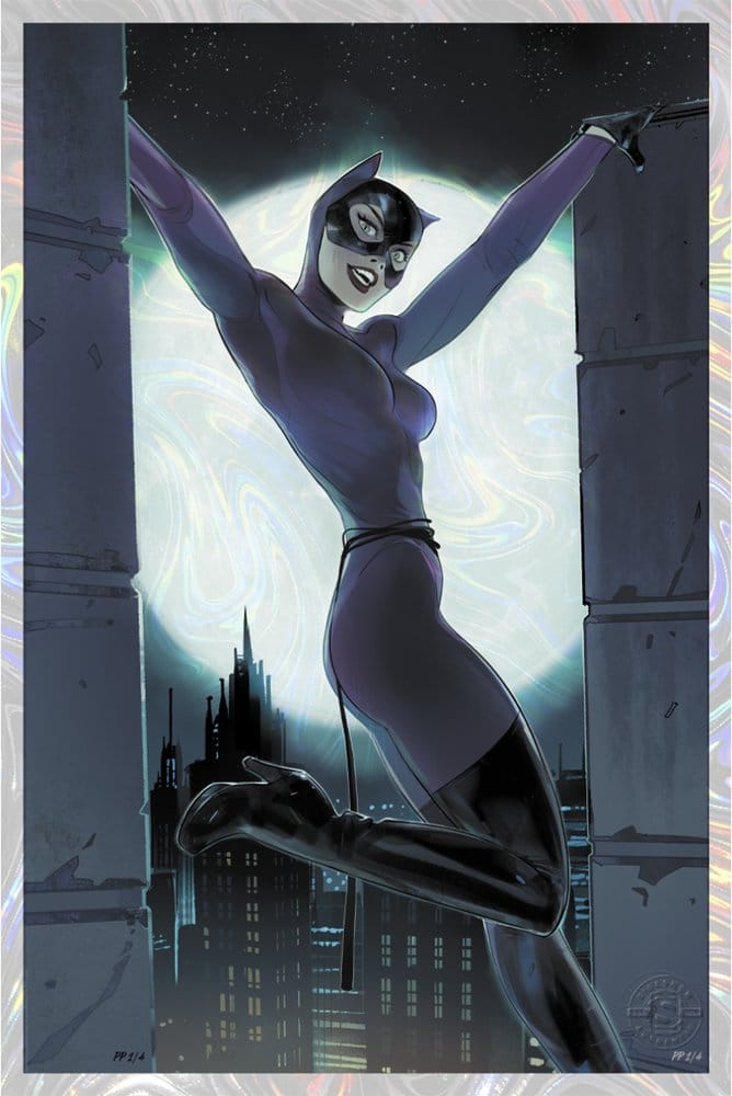Sideshow Collectibles DC Comics Catwoman: Nine Lives Ungerahmt Kunstdruck