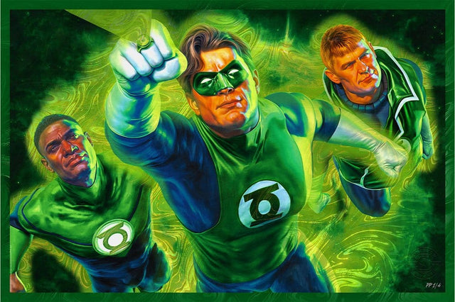 Sideshow Collectibles DC Comics Green Lantern - ungerahmt Kunstdruck