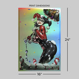 Sideshow Collectibles DC Comics Harley Quinn Exclusive Edition Kunstdruck