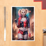 Sideshow Collectibles DC Comics Harley Quinn - ungerahmt Kunstdruck