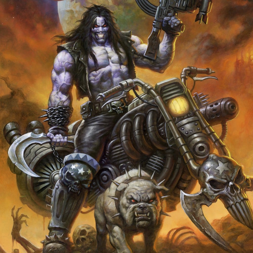 Sideshow Collectibles DC Comics Lobo The Main Man By Alex Horley Ungerahmt Kunstdruck
