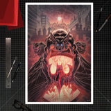 Sideshow Collectibles DC Comics Man-Bat Kunstdruck