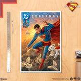 Sideshow Collectibles DC Comics Superman: A Symbol Of Hope Superman Ungerahmt Kunstdruck