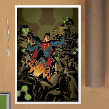 Sideshow Collectibles DC Comics Superman Space Age Kunstdruck
