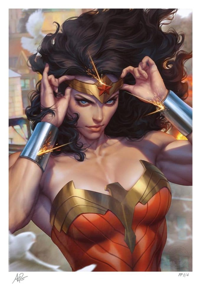 Sideshow Collectibles DC Comics Wonder Woman #1 (2023) Ungerahmt Kunstdruck