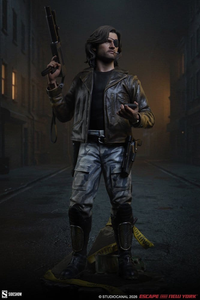 Sideshow Collectibles Die Klapperschlange Snake Plissken Premium Format Statue