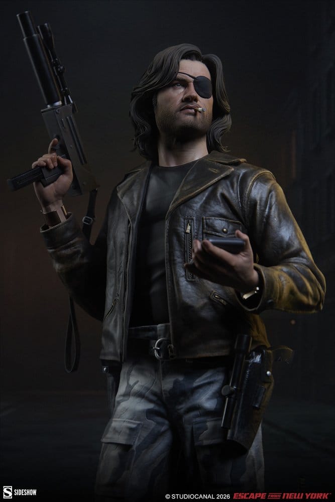 Sideshow Collectibles Die Klapperschlange Snake Plissken Premium Format Statue