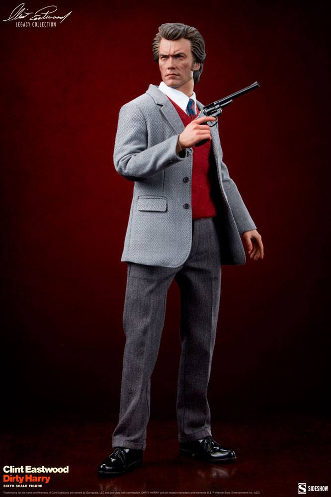 Sideshow Collectibles Dirty Harry Clint Eastwood Harry Callahan 1/6 Actionfigur