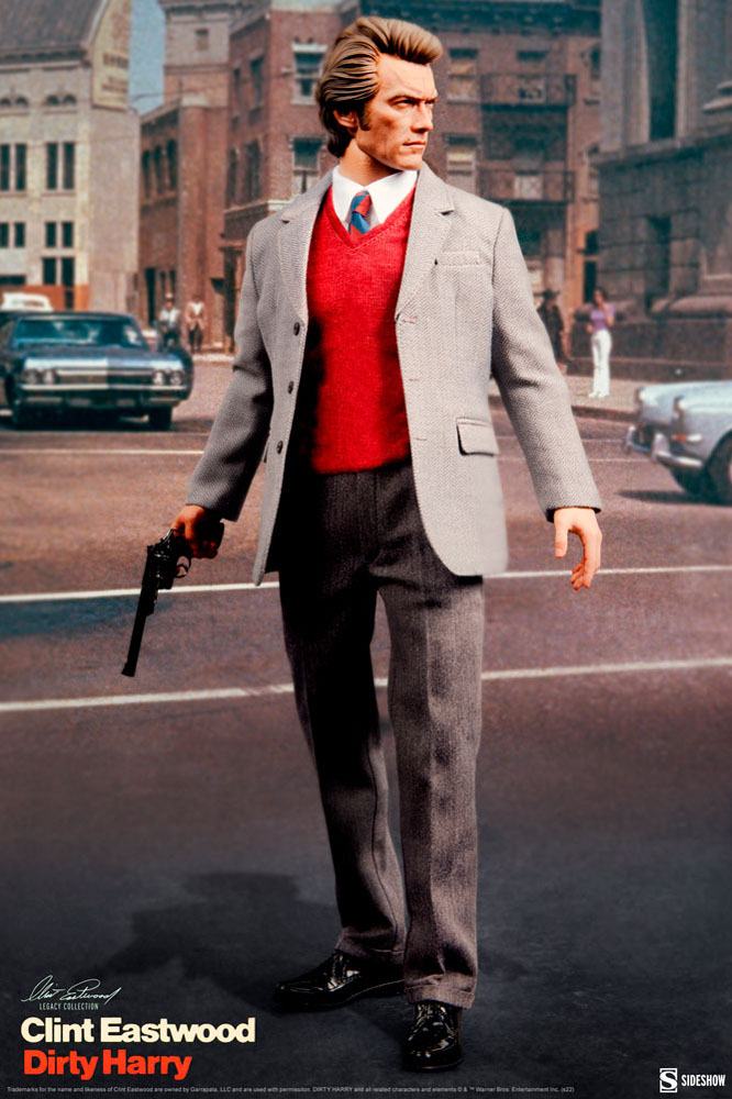 Sideshow Collectibles Dirty Harry Clint Eastwood Harry Callahan 1/6 Actionfigur
